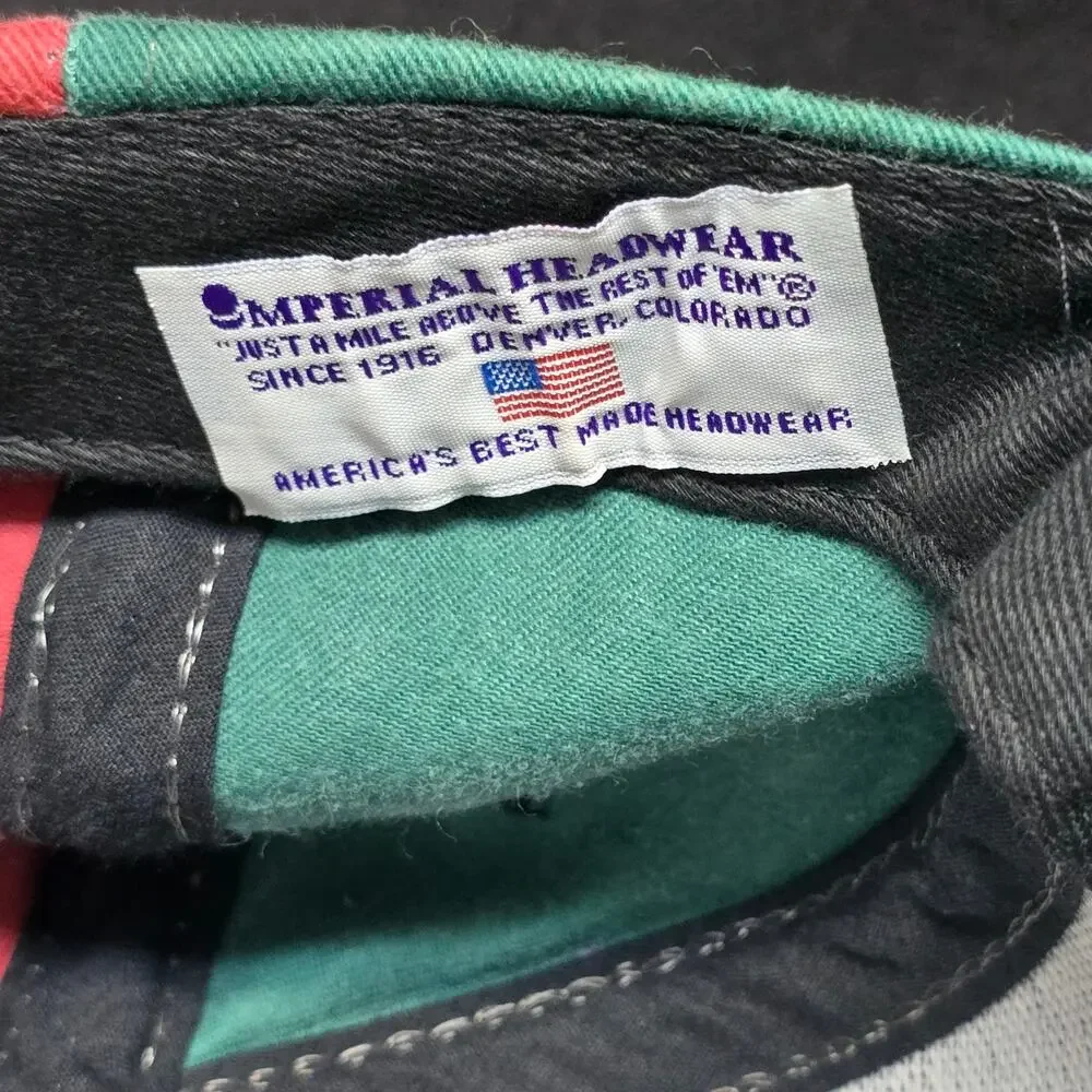 Vintage Bar Harbor Multi-Color Strapback Hat